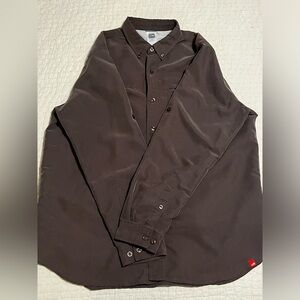 Northface Brown Button Up